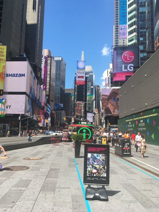 Day view of Times Square